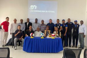 El IPL fue sede de un encuentro deportivo provincial con la Liga Dominicana de Fútbol