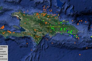Observatorio Sismológico de Loyola registró 331 temblores en marzo de 2022. Sobresalen dos enjambres: Uno en Monte Cristi y otro en la península sur de Haití